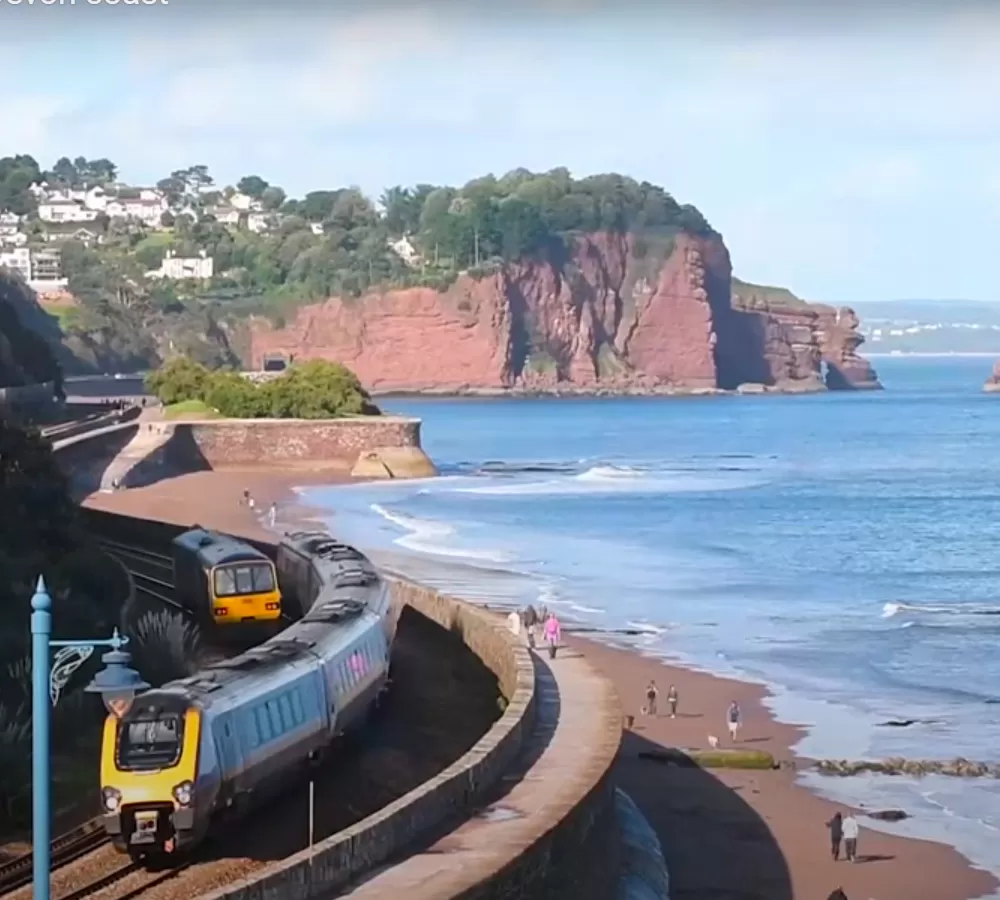 Riviera Line near Teignmouth