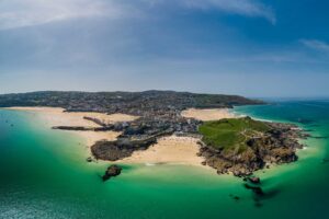 St Ives drone image