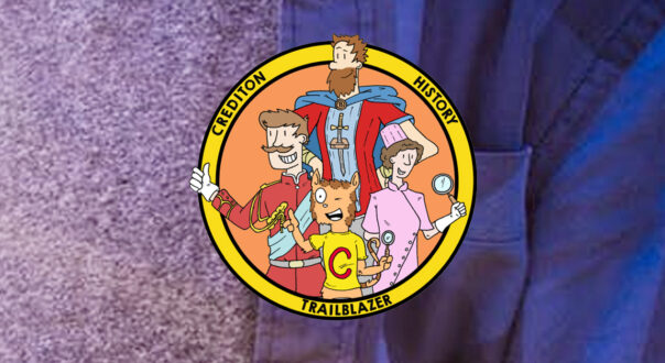 Crediton History Trail - Trailblazer badge