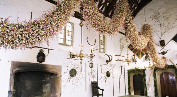 Cotehele Garland - courtesy of National Trust