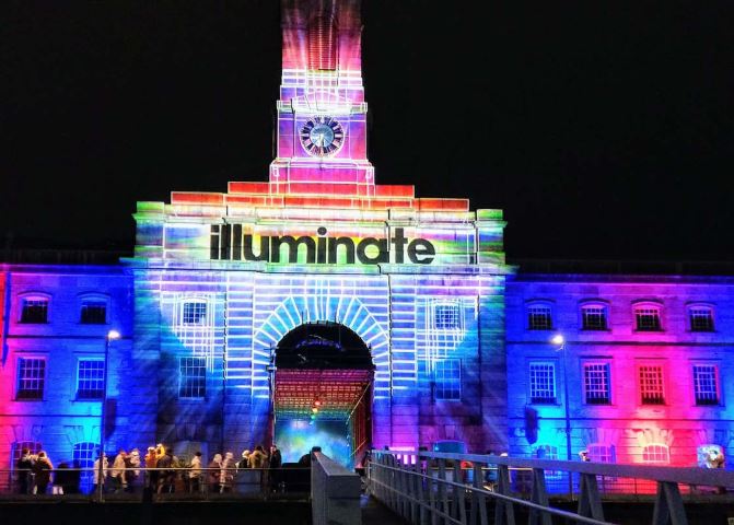 Royal William Yard - Illuminate Festival