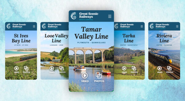 Revamped branch line webpages