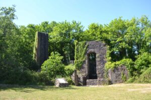 Mine ruins next to Tamar Valley Centre