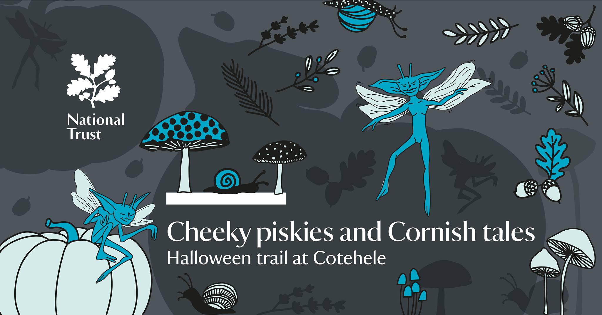 Cheeky piskies and Cornish tales - Halloween trail at Cotehele