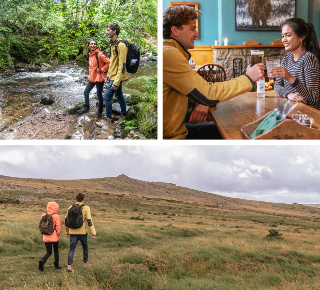 Belstone walk collage