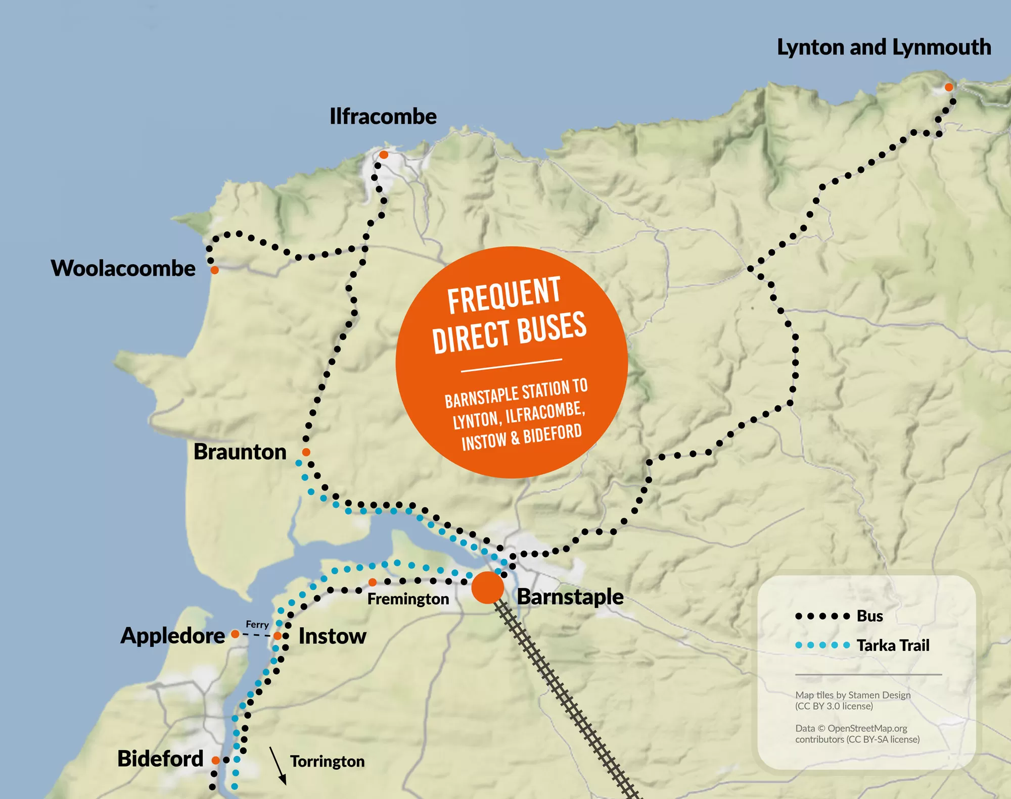 places to visit in devon by train