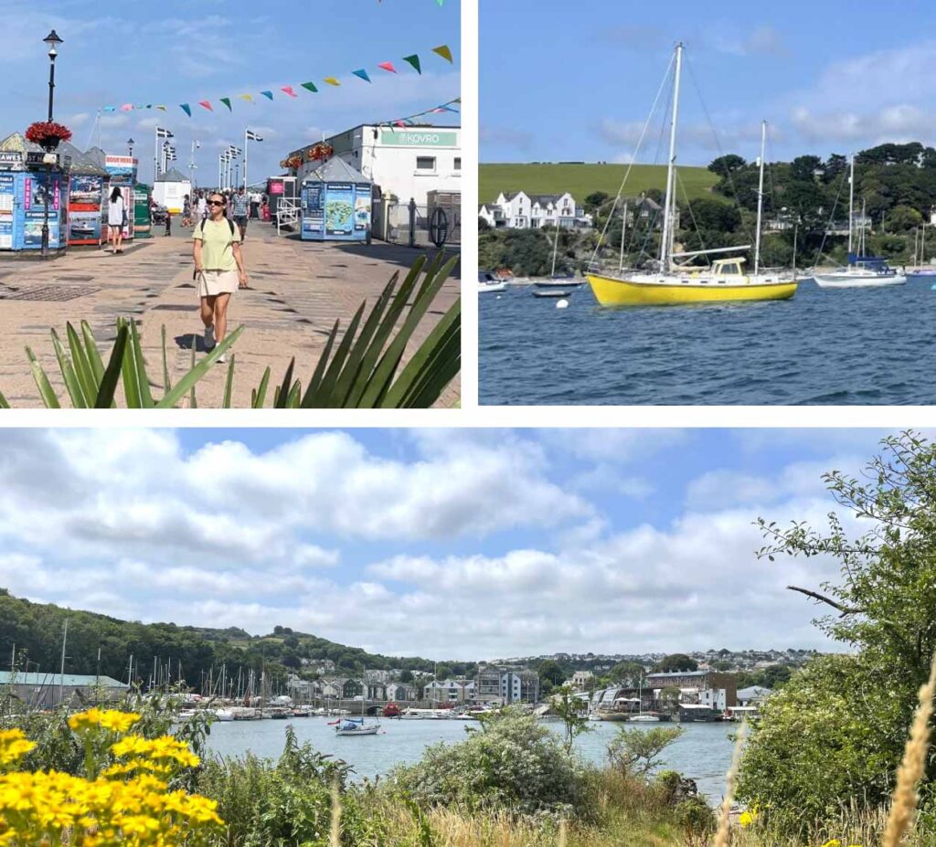 Penryn to Falmouth via Flushing photo collage