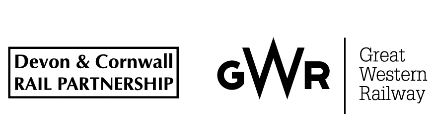 Devon and Cornwall Rail Partnership and GWR logos