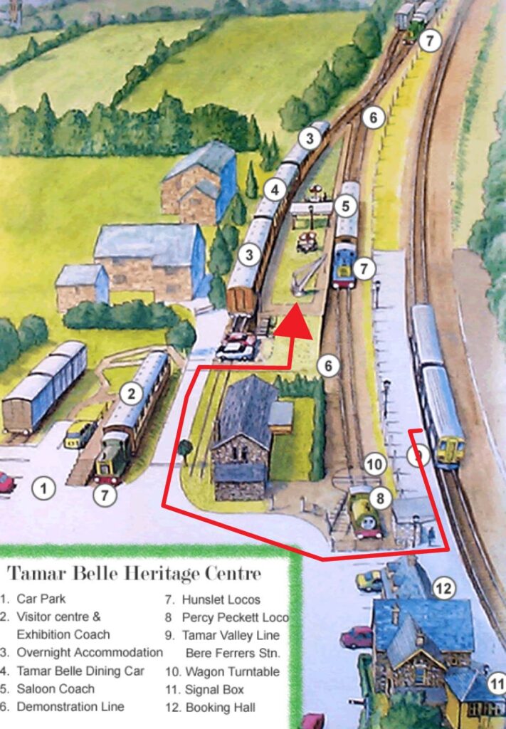 Tamar Belle map