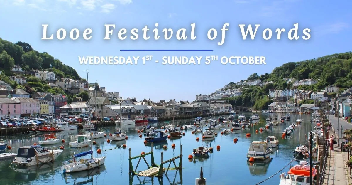 Looe Festival of Words, Wed 1st October to Sun 5th October