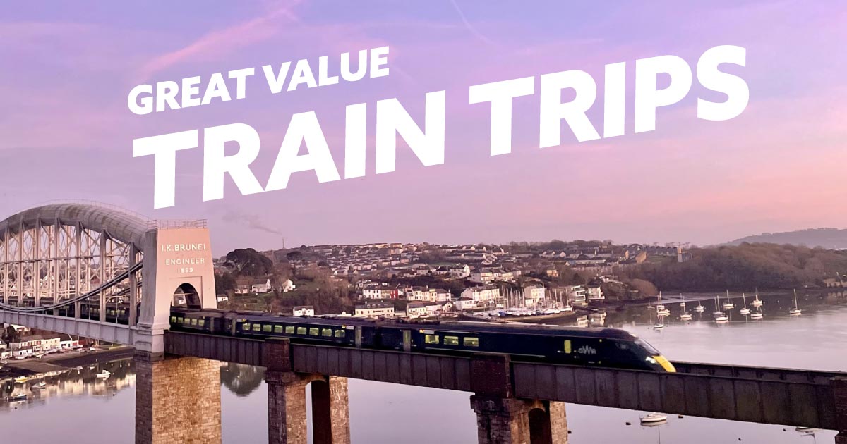 Great value train trips